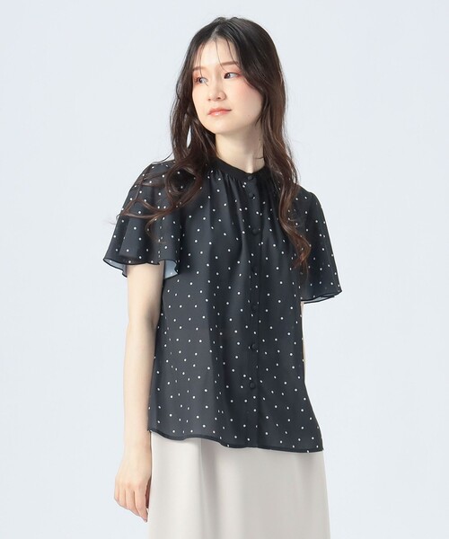 BEAMS HEART（ビームスハート）の「【4色展開】クレリック 袖メローブラウス（シャツ/ブラウス・レディース・ブラック/その他/ライトグレー/その他1/その他2/その他3・FREE）」の6枚目の写真