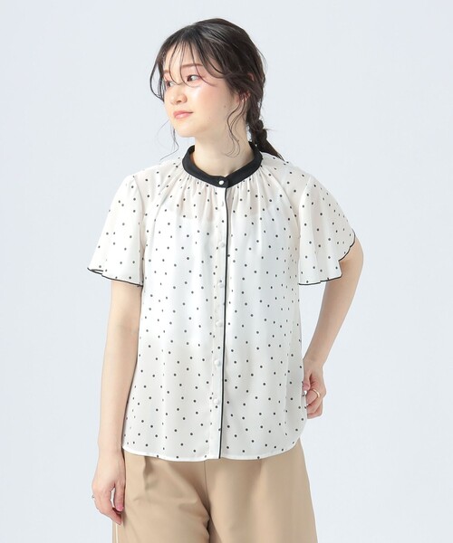 BEAMS HEART（ビームスハート）の「【4色展開】クレリック 袖メローブラウス（シャツ/ブラウス・レディース・ブラック/その他/ライトグレー/その他1/その他2/その他3・FREE）」の18枚目の写真