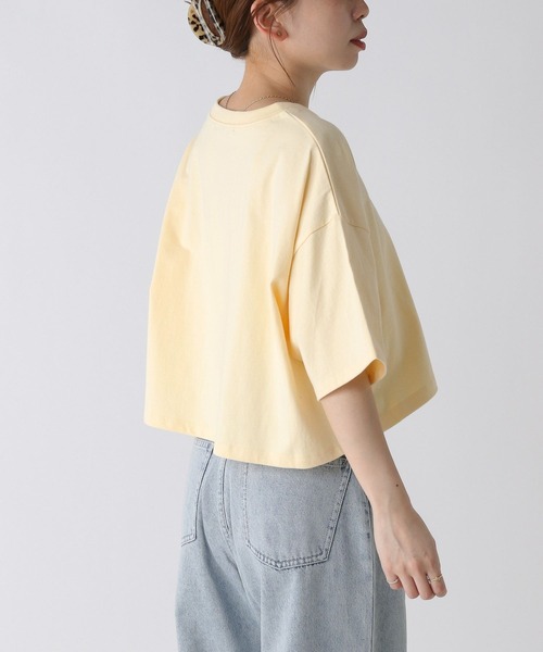 Heather(ヘザー)の「DAILYロゴプリントT 905134(Tシャツ/カットソー・レディース・ブラック/イエロー/ホワイト系その他/ホワイト系その他2・FREE)」の16枚目の写真