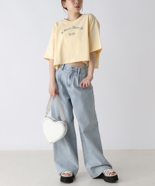 Heather(ヘザー)の「DAILYロゴプリントT 905134(Tシャツ/カットソー・レディース・ブラック/イエロー/ホワイト系その他/ホワイト系その他2・FREE)」の20枚目の写真