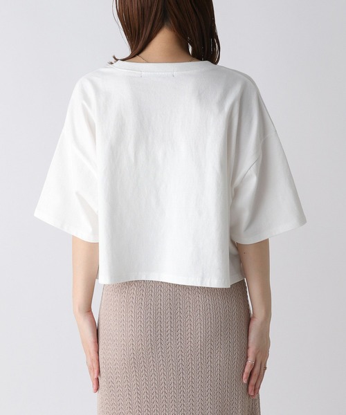 Heather(ヘザー)の「DAILYロゴプリントT 905134(Tシャツ/カットソー・レディース・ブラック/イエロー/ホワイト系その他/ホワイト系その他2・FREE)」の11枚目の写真