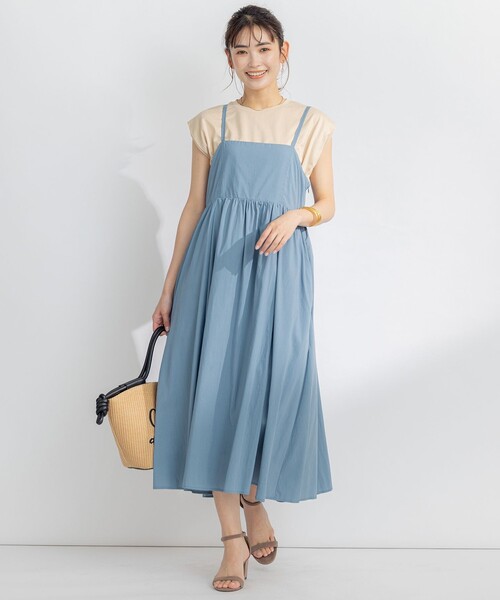 組曲(クミキョク)の「【洗える】バックパールフレアカットソー(Tシャツ/カットソー・レディース・ベージュ系/アイボリー系/ブラック系・3/2)」の14枚目の写真