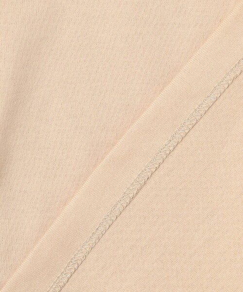 組曲(クミキョク)の「【洗える】バックパールフレアカットソー(Tシャツ/カットソー・レディース・ベージュ系/アイボリー系/ブラック系・3/2)」の4枚目の写真