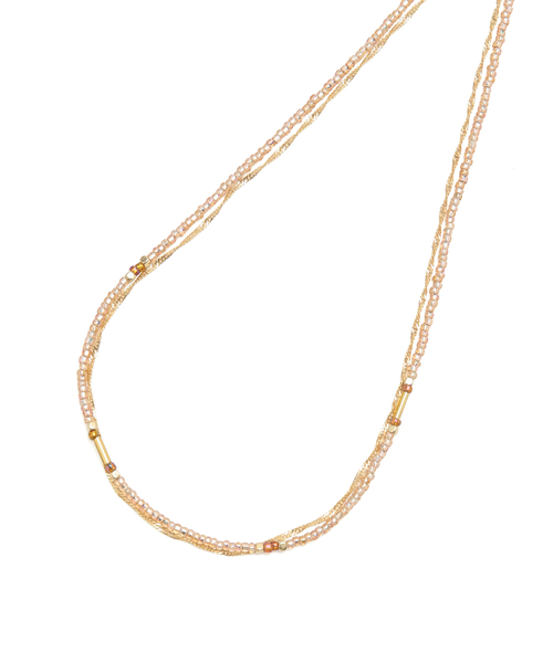 ROPE' PICNIC（ロペピクニック）の「ビーズミックスショートセットネックレス（ネックレス・レディース・シルバー/ゴールド・FREE）」の11枚目の写真