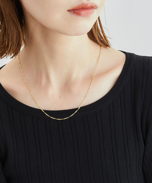 ROPE' PICNIC（ロペピクニック）の「ビーズミックスショートセットネックレス（ネックレス・レディース・シルバー/ゴールド・FREE）」の10枚目の写真