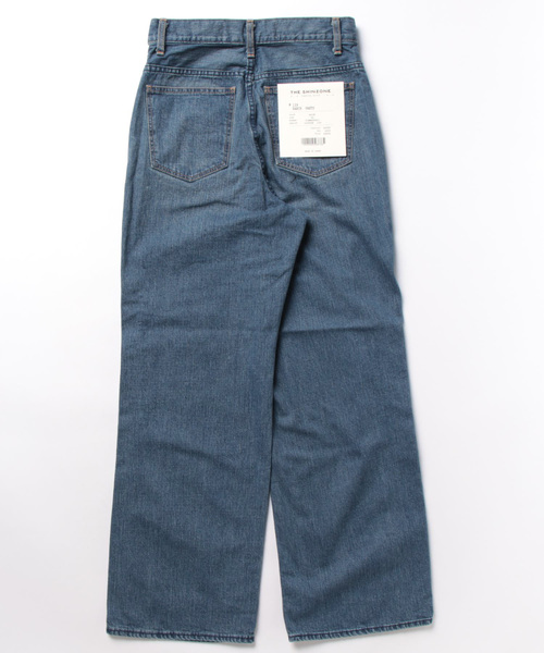 THE SHINZONE(ザ シンゾーン)の「Ranch Pants(デニムパンツ・レディース・ブルー/ホワイト・34/36/32)」の4枚目の写真