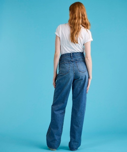 THE SHINZONE(ザ シンゾーン)の「Ranch Pants(デニムパンツ・レディース・ブルー/ホワイト・34/36/32)」の5枚目の写真