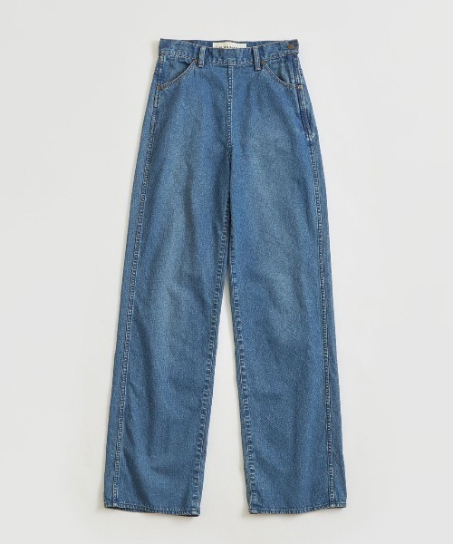THE SHINZONE(ザ シンゾーン)の「Ranch Pants(デニムパンツ・レディース・ブルー/ホワイト・34/36/32)」の7枚目の写真