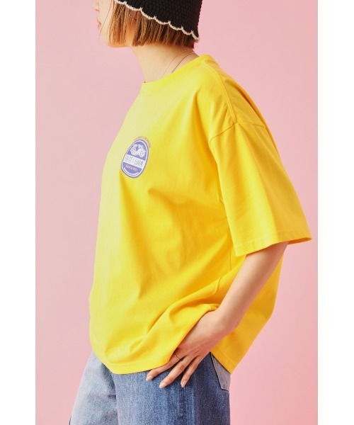 RODEO CROWNS WIDE BOWL（ロデオクラウンズワイドボウル）の「FOTL フルーツロゴ Tシャツ（Tシャツ/カットソー・レディース・イエロー/オフホワイト/ブラック・FREE）」の16枚目の写真