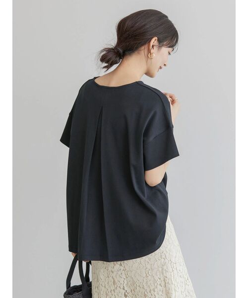 AMERICAN HOLIC(アメリカンホリック)の「キレイCottonVネックカットプルオーバー(Tシャツ/カットソー・レディース・ネイビー/オフホワイト/グリーン/レッド/ブラック・L/M)」の17枚目の写真