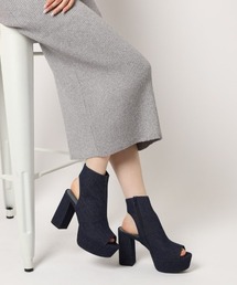 ESPERANZA | 【ラク盛り／ブーサン】リピーター続出／脚長美脚　厚底ブーツサンダル(ブーツ)