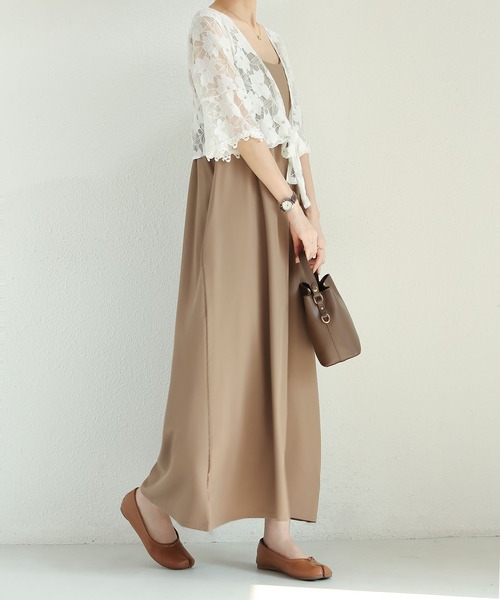 MAISON DE THERESE(メゾン ド テレーズ)の「ショート花柄ストール(カーディガン/ボレロ・レディース・A/C/B・M/L)」の5枚目の写真