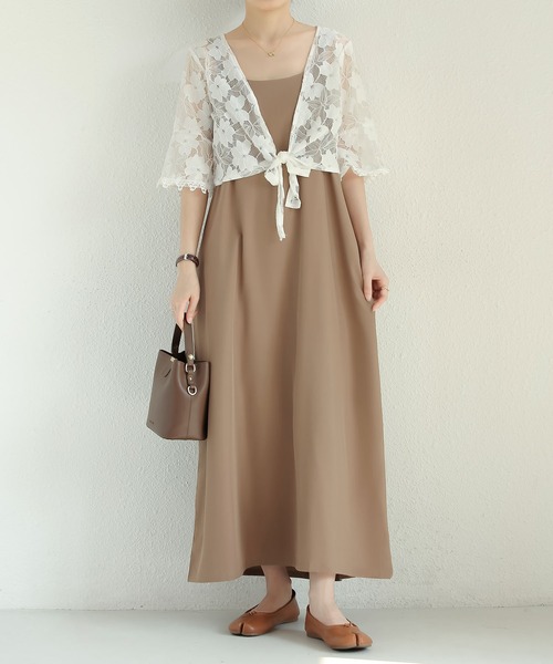 MAISON DE THERESE(メゾン ド テレーズ)の「ショート花柄ストール(カーディガン/ボレロ・レディース・A/C/B・M/L)」の10枚目の写真
