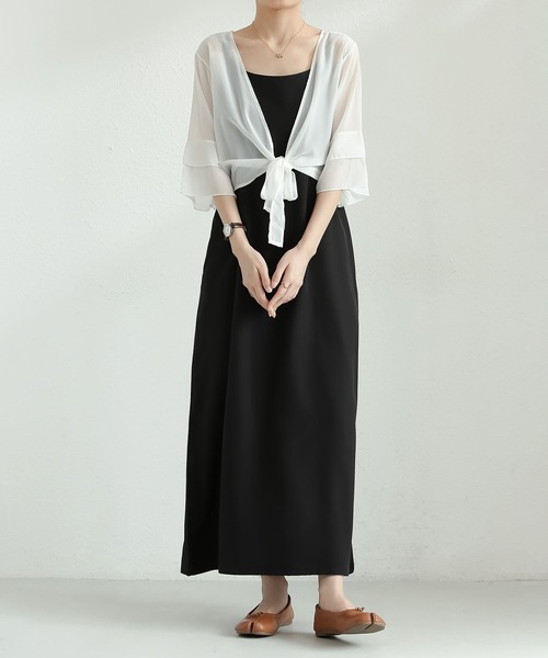 MAISON DE THERESE(メゾン ド テレーズ)の「ショート花柄ストール(カーディガン/ボレロ・レディース・A/C/B・M/L)」の17枚目の写真