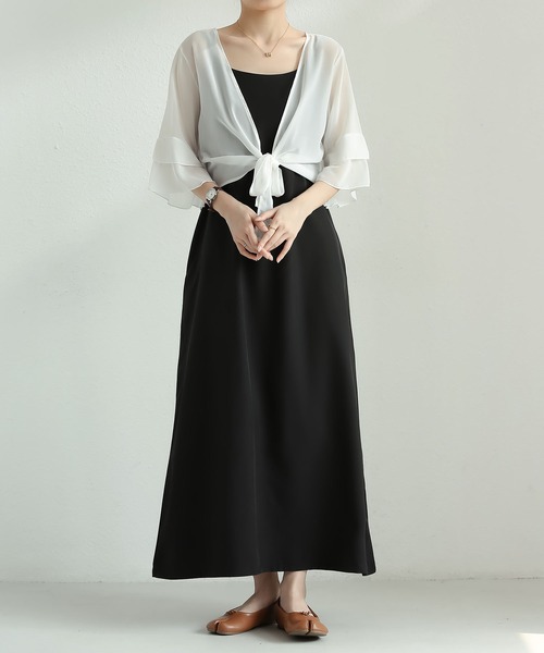 MAISON DE THERESE(メゾン ド テレーズ)の「ショート花柄ストール(カーディガン/ボレロ・レディース・A/C/B・M/L)」の18枚目の写真