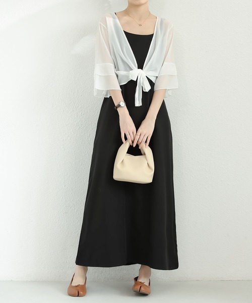 MAISON DE THERESE(メゾン ド テレーズ)の「ショート花柄ストール(カーディガン/ボレロ・レディース・A/C/B・M/L)」の19枚目の写真