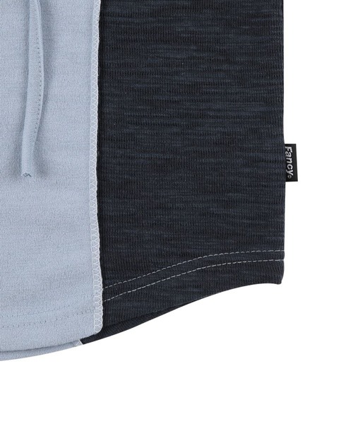 FANCY CLUB（ファンシークラブ）の「NASTY FANCY CLUB／ハーフフード T 2966842（Tシャツ/カットソー・レディース・ブルー/ブラック・FREE）」の10枚目の写真