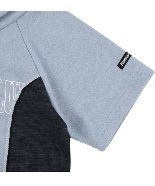 FANCY CLUB（ファンシークラブ）の「NASTY FANCY CLUB／ハーフフード T 2966842（Tシャツ/カットソー・レディース・ブルー/ブラック・FREE）」の11枚目の写真