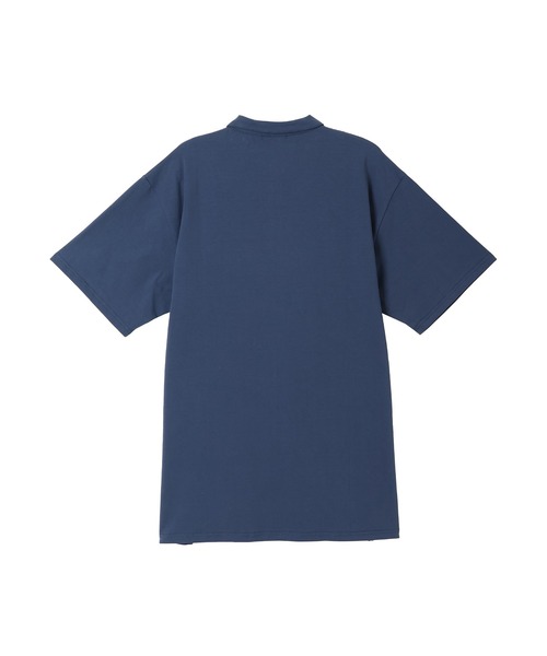 ANDGEEBEE（アンジービー）の「UNISEX 衿付きロゴT（Tシャツ/カットソー・レディース・グレー/ネイビー・X-LARGE）」の6枚目の写真