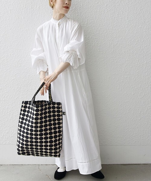 シップス★SHIPS★別注BINDU:横型 ジャカード トートバック　ナチュラル シップス SHIPS 【SHIPS別注】BINDU:横型 ジャカード トート
