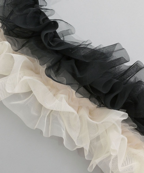 A part by（アパートバイ）の「チュールサッシュ（ベルト）」 - WEAR