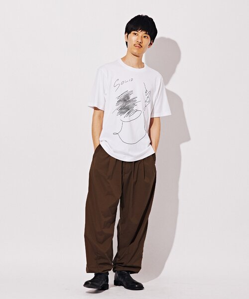 EDIFICE（エディフィス）の「【AICON × EDIFICE】グラフィックプリント Tシャツ（Tシャツ/カットソー・メンズ・ホワイト/ホワイト系その他/コバルトブルー/ホワイト×ホワイト・MEDIUM/LARGE）」の7枚目の写真