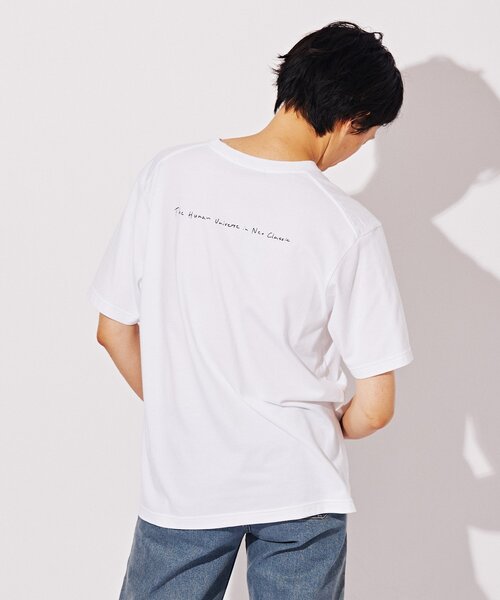 EDIFICE（エディフィス）の「【AICON × EDIFICE】グラフィックプリント Tシャツ（Tシャツ/カットソー・メンズ・ホワイト/ホワイト系その他/コバルトブルー/ホワイト×ホワイト・MEDIUM/LARGE）」の12枚目の写真