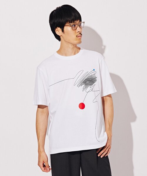 EDIFICE（エディフィス）の「【AICON × EDIFICE】グラフィックプリント Tシャツ（Tシャツ/カットソー・メンズ・ホワイト/ホワイト系その他/コバルトブルー/ホワイト×ホワイト・MEDIUM/LARGE）」の15枚目の写真