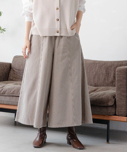 studio CLIP(スタディオクリップ)の「デニムスカーチョ(デニムパンツ・レディース・ブルー/インディゴブルー/その他1/ライトブルー・MEDIUM/LARGE/フリー(L)/PM/SMALL)」の17枚目の写真