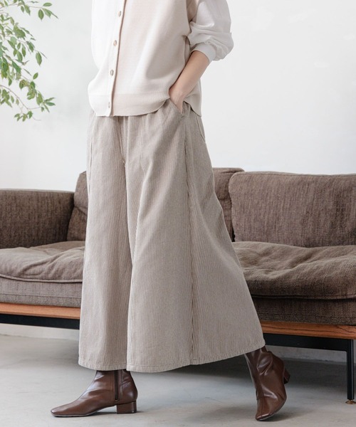 studio CLIP(スタディオクリップ)の「デニムスカーチョ(デニムパンツ・レディース・ブルー/インディゴブルー/その他1/ライトブルー・MEDIUM/LARGE/フリー(L)/PM/SMALL)」の19枚目の写真