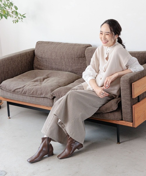 studio CLIP(スタディオクリップ)の「デニムスカーチョ(デニムパンツ・レディース・ブルー/インディゴブルー/その他1/ライトブルー・MEDIUM/LARGE/フリー(L)/PM/SMALL)」の20枚目の写真