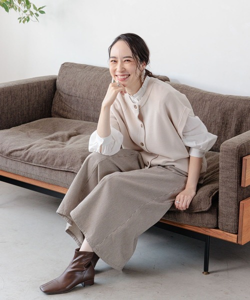 studio CLIP(スタディオクリップ)の「デニムスカーチョ(デニムパンツ・レディース・ブルー/インディゴブルー/その他1/ライトブルー・MEDIUM/LARGE/フリー(L)/PM/SMALL)」の21枚目の写真