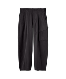 デサントオルテライン　PRIMEFLEX ワイドカーゴパンツ　ホワイト　L デサントオルテライン PRIMEFLEX ワイドカーゴパンツ ホワイト L