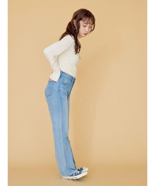 AMERICAN HOLIC(アメリカンホリック)の「SET ポンチベスト+テレコカットプルオーバー(Tシャツ/カットソー・レディース・チャコールグレー/モカ/ブラック・M/L)」の15枚目の写真