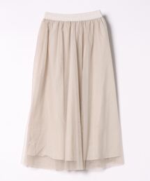 abahouse mavie | チュールタフタリバーシブルスカート(スカート)