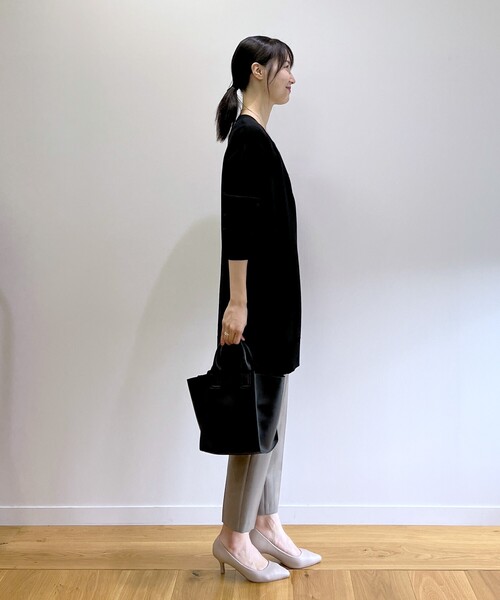 OPAQUE.CLIP(オペークドットクリップ)の「◆【2WAY/軽量】サイドウィングミドルトート(トートバッグ・レディース・ライトグレー/ベージュ/チャコールグレー/ブラック/ピンク系・00)」の15枚目の写真