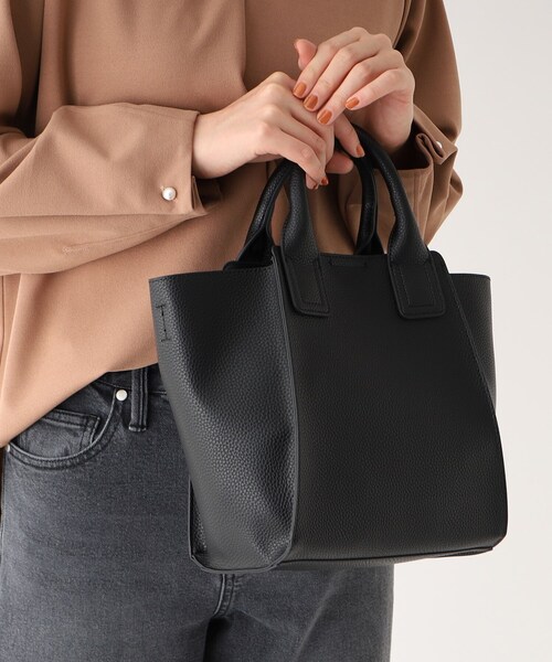 OPAQUE.CLIP(オペークドットクリップ)の「◆【2WAY/軽量】サイドウィングミドルトート(トートバッグ・レディース・ライトグレー/ベージュ/チャコールグレー/ブラック/ピンク系・00)」の22枚目の写真