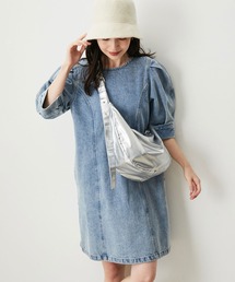 VIS | 【STAYC J 着用】デニムミニワンピース【洗える】(ワンピース)