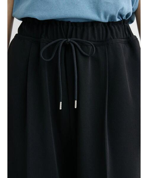 Green　Parks（グリーンパークス）の「イージーウエストセンタープレスストレートパンツ（その他パンツ・レディース・ピンク/ブラック/ホワイト系その他2・FREE）」の4枚目の写真