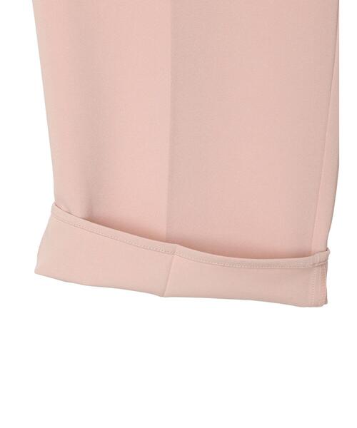 Green　Parks（グリーンパークス）の「イージーウエストセンタープレスストレートパンツ（その他パンツ・レディース・ピンク/ブラック/ホワイト系その他2・FREE）」の19枚目の写真