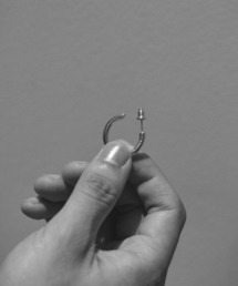 LIDNM（リドム）の「Llife HOOP PIERCE（ピアス（片耳用））」 - WEAR