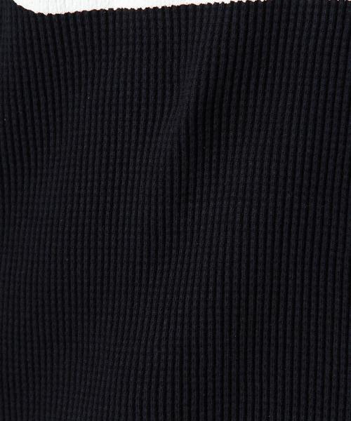 Another Edition（アナザーエディション）の「GOOD ROCK SPEEDロゴクルーネックノースリーブ/BCgood/s LOGO CN NSL◆（Tシャツ/カットソー・レディース・ナチュラル/ネイビー・ﾌﾘ-）」の11枚目の写真