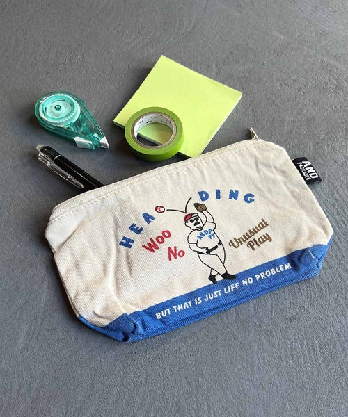 GLOBAL FORME CONCRETE（グローバルフォルムコンクリート）の「【AND PACKABLE】POUCH　ポーチ（ポーチ・レディース・グリーン/イエロー系その他/ベージュ系その他/ターコイズブルー/レッド/ベージュ/イエロー/ナチュラル/ブルー/ブラック/ホワイト×レッド/ライトグリーン/ブラウン系その他/モカ/モスグリーン/レッド系その他/ネイビー/インディゴブルー/その他1/その他2/マスタード/レッド系その他2/イエロー系その他2/ターメリック/グレイッシュブルー/ライトブルー/ホワイト系その他/ホワイト×イエロー/ダークネイビー/ブルー系その他/ホワイト系その他2/イエロー系その他3/レッド系その他3/ブラック系その他/グリーン系その他/ホワイト×ブラック・FREE）」の22枚目の写真