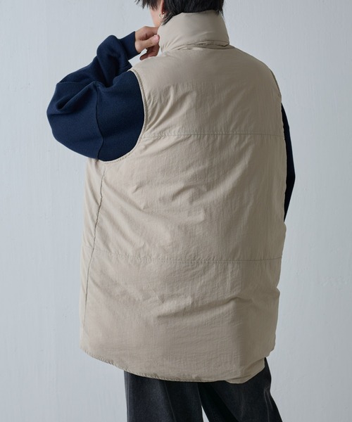 COLONY 2139(コロニートゥーワンスリーナイン)の「中綿モンスターベスト(ダウンベスト・メンズ・グレー/ブラック/カーキ・MEDIUM/LARGE)」の10枚目の写真