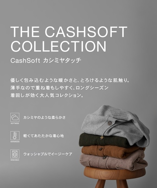 GAP（ギャップ）の「CashSoft カシミヤタッチ ヘンリー ミニ ニットワンピース（ワンピース・レディース・グレー/ブラック・M/S/XXS/L/XS/XL）」の7枚目の写真