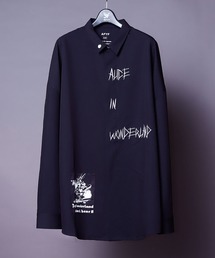 rovtski | AFYF REG SHIRT EMB/ビッグシルエット 刺繍 レギュラーシャツ(シャツ/ブラウス)