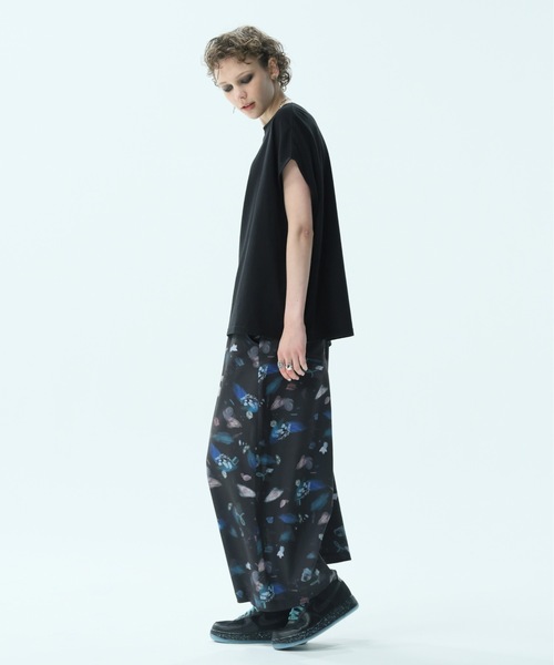BEDSIDEDRAMA(ベットサイドドラマ)の「Poltergeist Relax Pants(その他パンツ・レディース・ライトグレー/ブラック・1)」の10枚目の写真