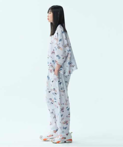 BEDSIDEDRAMA(ベットサイドドラマ)の「Poltergeist Relax Pants(その他パンツ・レディース・ライトグレー/ブラック・1)」の13枚目の写真