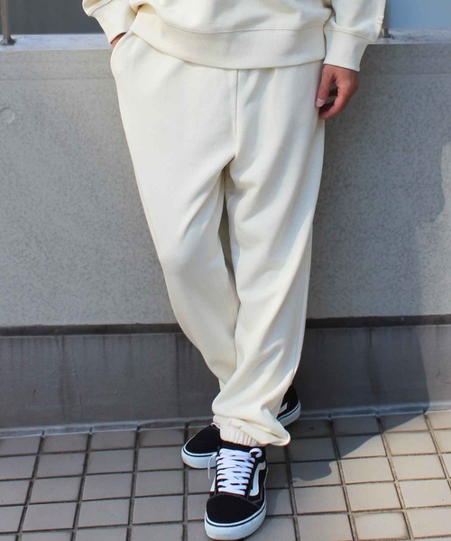 STARTER（スターター）の「【STARTER】スターター 裏毛 ロングパンツ 1634095【セットアップ対応】（スウェットパンツ・メンズ・カーキ/ネイビー/ライトグレー/ラベンダー/ヘザーグレー/ブラック/モカ/クリーム・XL/XXL/S/M/L）」の18枚目の写真