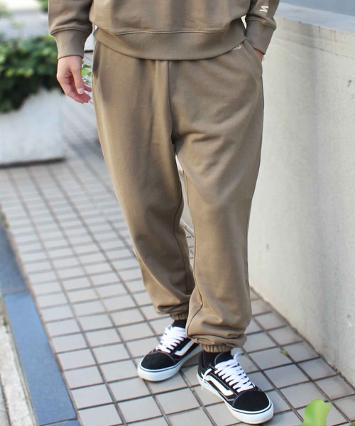 STARTER（スターター）の「【STARTER】スターター 裏毛 ロングパンツ 1634095【セットアップ対応】（スウェットパンツ・メンズ・カーキ/ネイビー/ライトグレー/ラベンダー/ヘザーグレー/ブラック/モカ/クリーム・XL/XXL/S/M/L）」の20枚目の写真